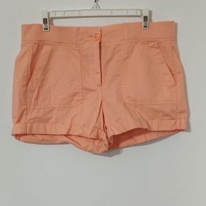 LOFT ORANGE SHORT 4